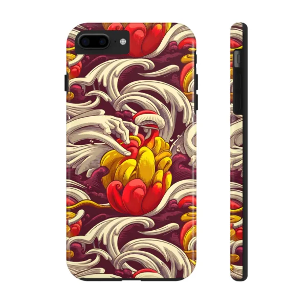 Anime Gear 5 Art Tough Phone Case, Luffy Power iPhone Samsung Cases, One Piece Fan Gift, Anime Phone Cover, Anime lover, Luffy devil fruit