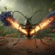 Bombardier beetle spray vs ant