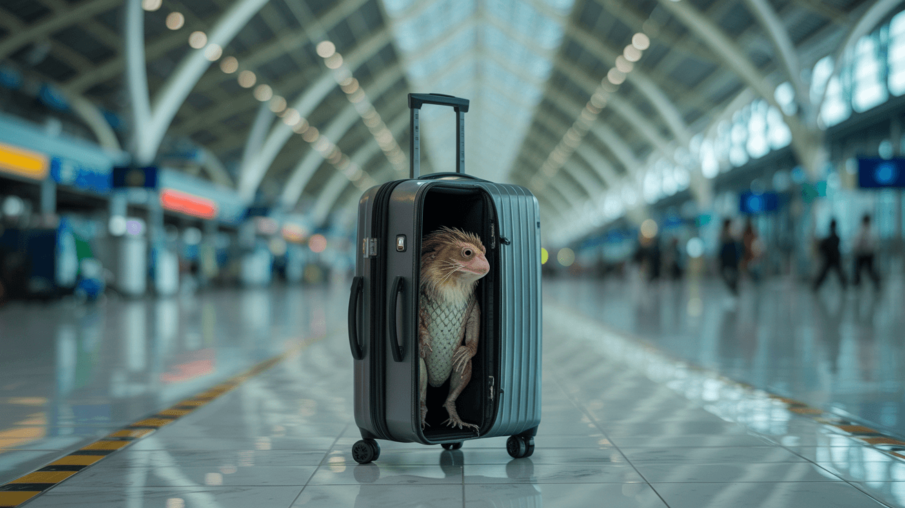 Smuggled Secrets: The Shocking Discovery of Rare Creatures Hidden in Luggage at Thailand's Busiest Airport